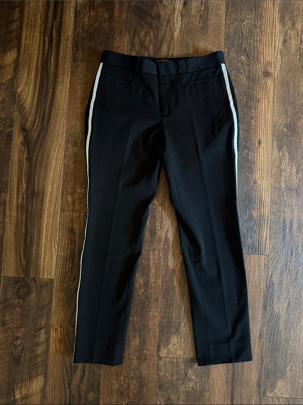 Banana Republic Black Sloan Trousers